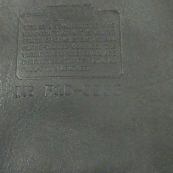 Coach F1D-9966 - Picture 5 of 5